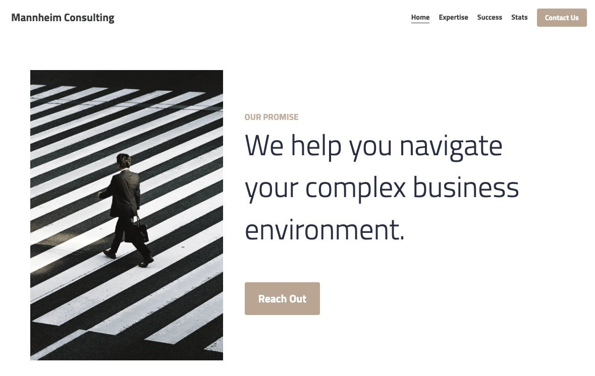 null Mannheim Consulting Template